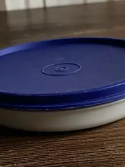 Vorschaubild 5 von Vorratsdose Deckel Blau Beige Rund 17 cm Kunststoff