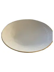 Vorschaubild 1 von Luxor Dessertschüssel Porzellan Weiß Goldrand Elegant