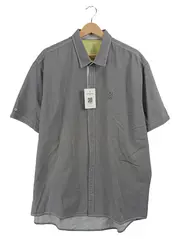 Vorschaubild 1 von Herren Kurzarm Hemd Freizeithemd Grau Gr. 3XL Regular Fit