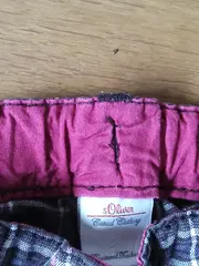 Vorschaubild 6 von Jogginghose Mädchen Gr. 80 kariert Baumwolle Freizeit