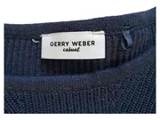 Vorschaubild 2 von Damen Pullover Gr. 40 L Blau Casual Strukturmuster