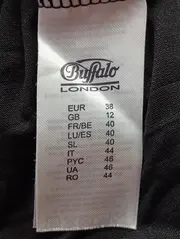 Vorschaubild 3 von Damen Freizeitkleid Gr. 38;M Schwarz Minikleid Quasten