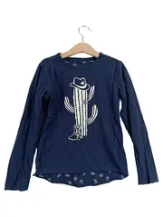 Vorschaubild 1 von Langarmshirt Jungen 110 Blau Casual Kaktus Motiv