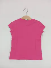 Vorschaubild 3 von Kinder T-Shirt Rosa Gr. 110 Basic Casual