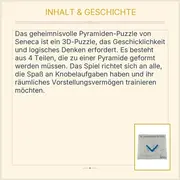 Vorschaubild 5 von 3D Puzzle Die geheimnisvolle Pyramide Ägypten Denkspiel Knobelspiel