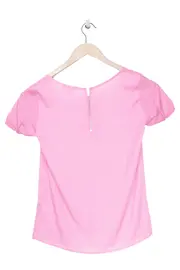 Vorschaubild 2 von Damen T-Shirt Rosa Gr. 34/XS Casual Feminin Kurzarm