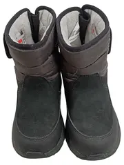 Vorschaubild 4 von Kinder Schneestiefel Winterstiefel Schwarz Leder Gr. 27.5