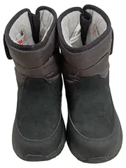 Vorschaubild 3 von Kinder Schneestiefel Winterstiefel Schwarz Leder Gr. 27.5