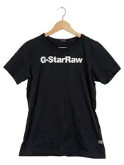 Vorschaubild 2 von Damen T-Shirt Logo Print Schwarz Gr. M Baumwolle