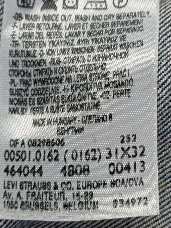LEVI'S Jeans Straight Leg Bild 3