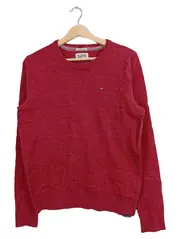 Vorschaubild 1 von Herren Pullover Rot Gr. 48/M Casual Baumwolle