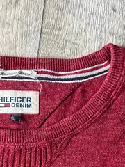 Vorschaubild 3 von Herren Pullover Rot Gr. 48/M Casual Baumwolle