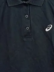 Vorschaubild 2 von Damen Poloshirt Gr. 38 Schwarz Sportlich Kurzarm Polo Shirt