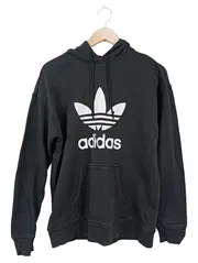 Vorschaubild 1 von Damen Kapuzenpullover Hoodie Schwarz Logo Gr. 34/XS Sportlich Casual