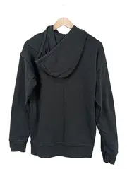 Vorschaubild 2 von Damen Kapuzenpullover Hoodie Schwarz Logo Gr. 34/XS Sportlich Casual