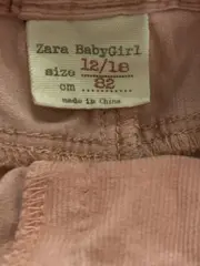 Vorschaubild 5 von Baby Girl Cordhose Rosa Gr. 82/86 Mädchen Hose Cord