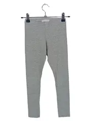 Vorschaubild 1 von Mädchen Leggings Gr. 134 Grau Basic Kinder Hose