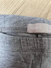 Vorschaubild 2 von Mädchen Leggings Gr. 134 Grau Basic Kinder Hose
