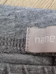 Vorschaubild 3 von Mädchen Leggings Gr. 134 Grau Basic Kinder Hose