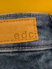 Vorschaubild 4 von EDC Damen Jeans Slim Fit Hose Blau Gr. 27 Casual Zierknöpfe