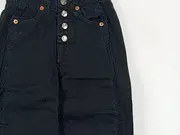 Vorschaubild 4 von Kinder Destroyed Jeans Hose Schwarz Gr. 4 lata Streetwear