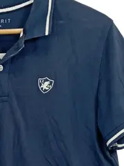 Vorschaubild 2 von Herren Poloshirt Gr. 50/L Casual Blau Baumwolle