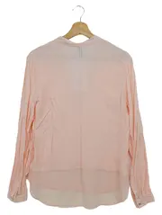 Vorschaubild 2 von Bluse Damen 36/S Rosa Klassisch Elegant Polyester Langarm