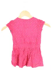 Vorschaubild 2 von Sommerkleid Kinder Gr. 86 Rosa Punkte Casual Farbenfroh
