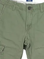 Vorschaubild 2 von Kinder Cargohose Gr. 164 Oliv Freizeit Baumwolle Uni