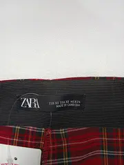 Vorschaubild 3 von Damen Stoffhose Kariert Rot XS Preppy Vintage Klassisch Modisch