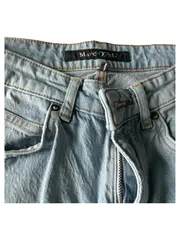 Vorschaubild 2 von Damen Jeans Straight Leg Blau Gr. S 36 L26 Baumwolle Casual