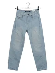 Vorschaubild 1 von Damen Jeans Straight Leg Blau Gr. S 36 L26 Baumwolle Casual