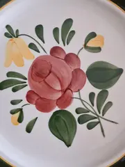 Vorschaubild 2 von Bauernblume Sammelteller Porzellan Blumenmuster 23cm Mehrfarbig