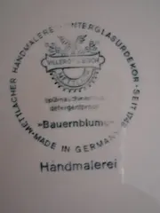 Vorschaubild 3 von Bauernblume Sammelteller Porzellan Blumenmuster 23cm Mehrfarbig