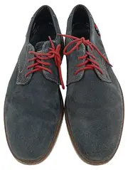 Vorschaubild 2 von Herren Schnürschuhe Gr. 40 Blau Wildleder Klassisch Casual