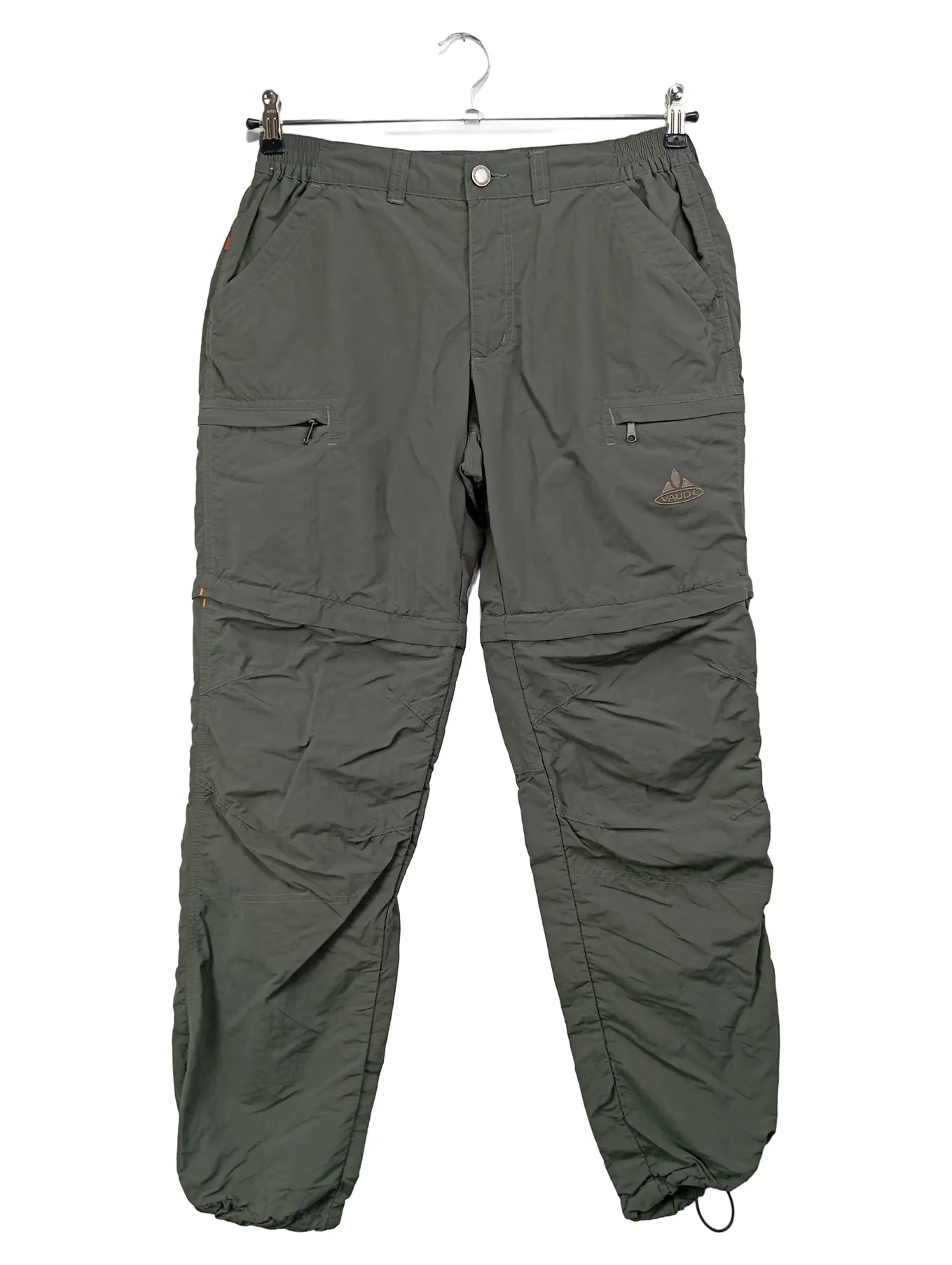 VAUDE Damen Outdoorhose S Grau Zip-Off Wanderhose Trekkinghose Sportlich