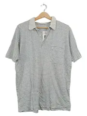 Vorschaubild 1 von Herren Poloshirt gestreift Gr. 50/L Casual Mehrfarbig