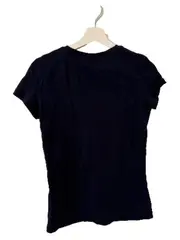 Vorschaubild 2 von Damen T-Shirt Gr. 36/S Blau Basic Baumwolle