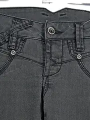 Vorschaubild 3 von Damen Jeans Skinny Fit Grau Gr. 28 Casual Stretch Hose
