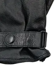 Vorschaubild 2 von Lederhandschuhe Herren Gr. 9.5 Schwarz Klassisch Gefüttert Winter