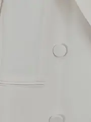 Vorschaubild 3 von Damen Blazer Gr. 38 Beige Elegant Business Longblazer