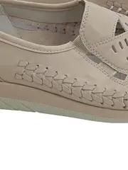 Vorschaubild 2 von Damen Loafer Slipper Schuhe Beige Gr. 40 Casual