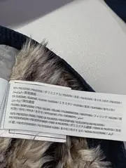 Vorschaubild 4 von Damen Parka Winterjacke Gr. 34, XS Navy Blau Kunstfell Kapuze