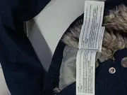 Vorschaubild 6 von Damen Parka Winterjacke Gr. 34, XS Navy Blau Kunstfell Kapuze