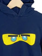 Vorschaubild 2 von Ninjago Kapuzenpullover Jungen Gr. 140 Blau Hoodie Kinder Sportlich
