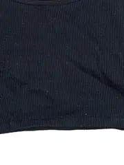 Vorschaubild 3 von Damen Langarmshirt Schwarz Gr. 40/L Rippstrick Casual