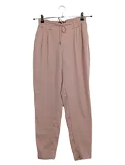 Vorschaubild 1 von Stoffhose Damen XS Rosa Paperbag High Waist Jogger Style