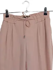 Vorschaubild 3 von Stoffhose Damen XS Rosa Paperbag High Waist Jogger Style