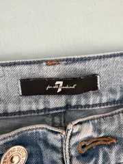 Vorschaubild 3 von Destroyed Jeans Damen W28 Used Look Blau Streetwear
