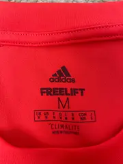 Vorschaubild 4 von Herren Sport Shirt Rot Gr. 48/M Polyester Kurzarm